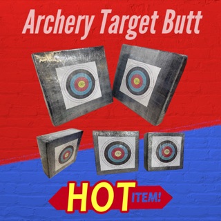 Archery Target Butt - Shooting Target - PE Foam - [ 50CM x 50CM x 15CM ...
