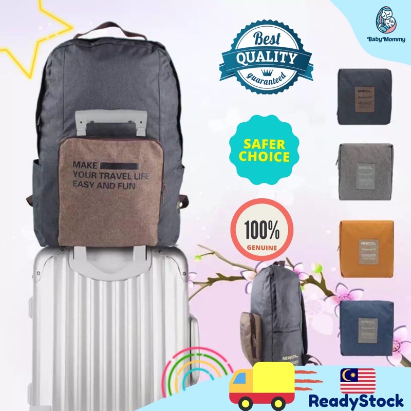 foldable backpack malaysia