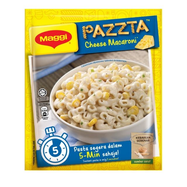 Maggi Pazzra Cheese Macaroni Instant Pasta Shopee Malaysia