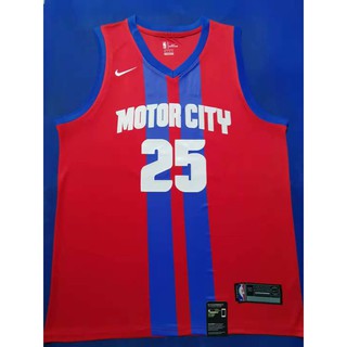 derrick rose motor city jersey