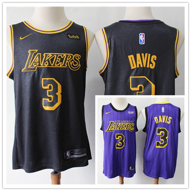 lakers black jersey 2018