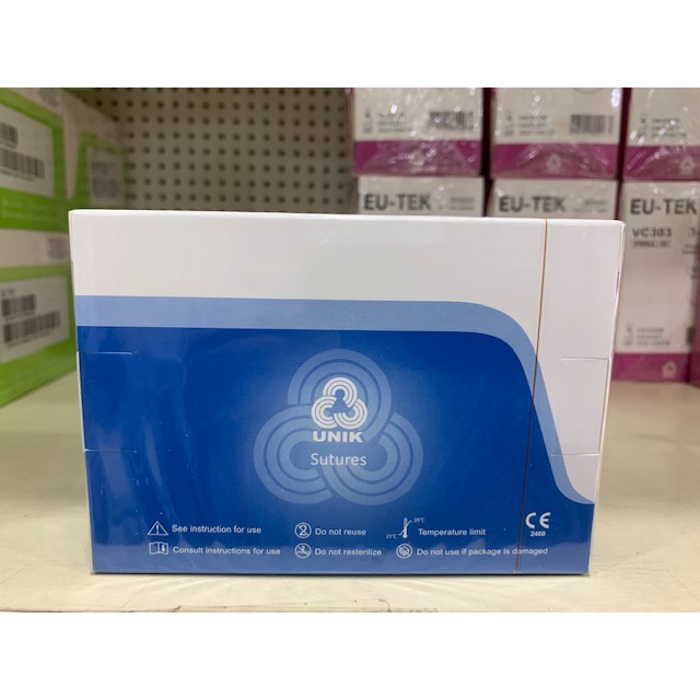 Unik Surgical Sutures Non - Absorbable Sutures - Monofilament Nylon, Reverse Cutting