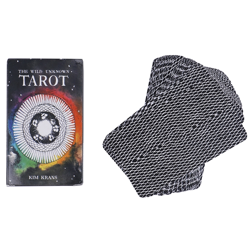 78pcs the Wild Unknown Tarot Deck Rider-Waite Oracle Set Fortune Telling Card ^F 