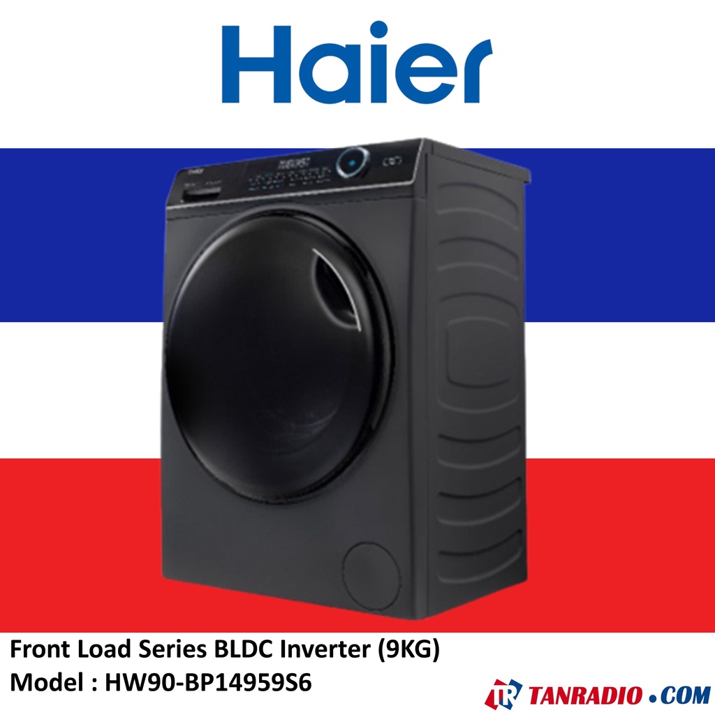 Haier Front Load Washer BLDC Inverter Hygiene Care Steam ABT Smart Dual