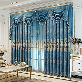 2022 Langsir Mewah European Curtain Langsir Mahal for Living Room ...