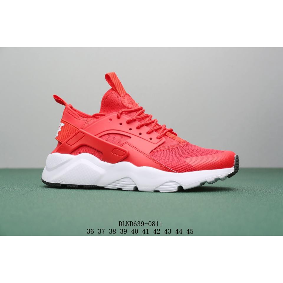 nike air huarache red and white