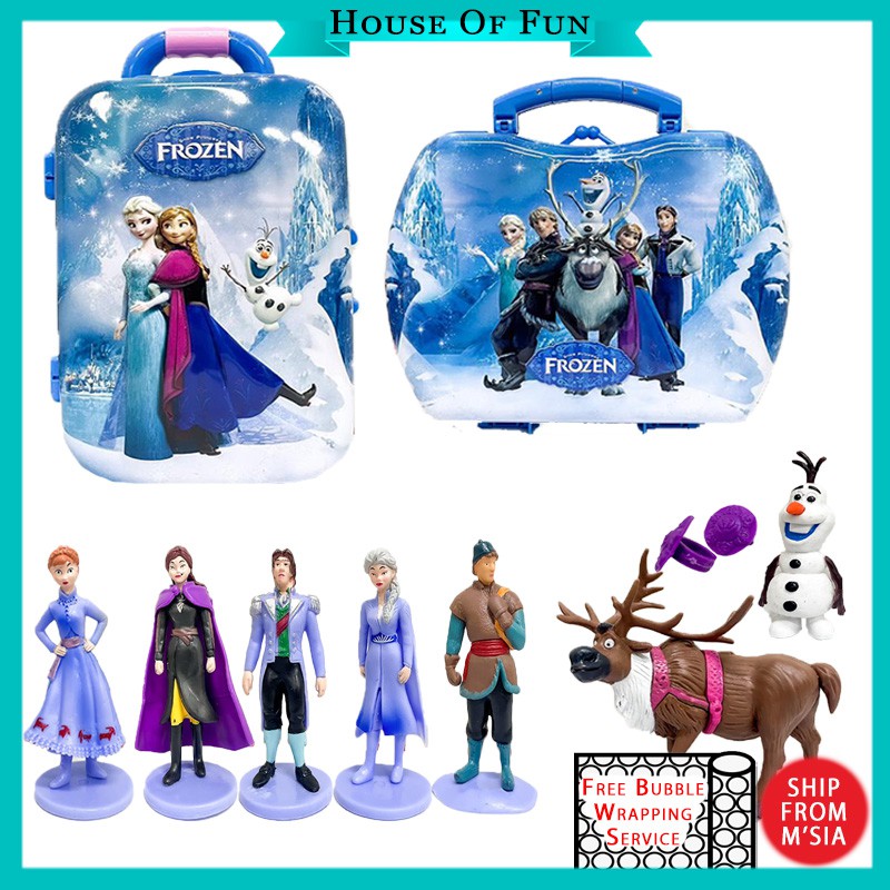  Mainan  kanak kanak Frozen  2  Elsa Anna Figure and Friends 