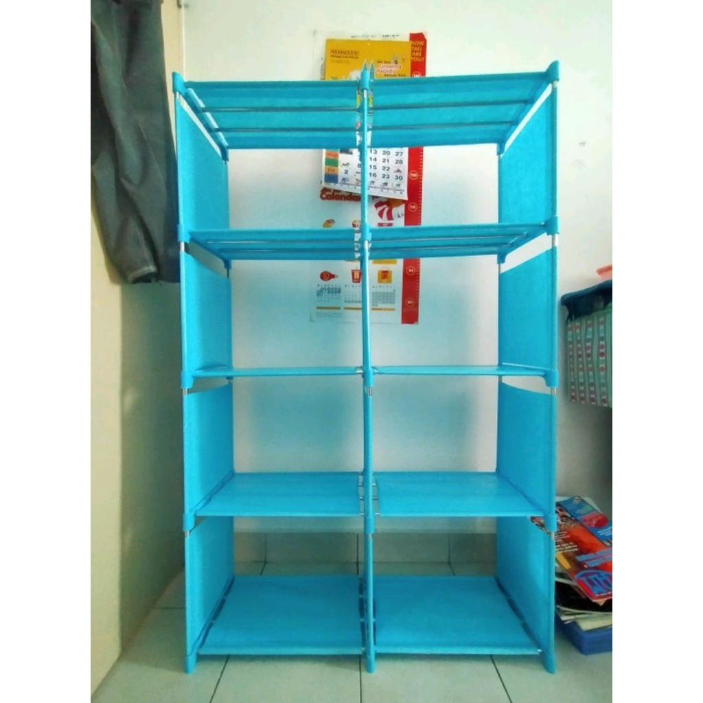 [Ready Stock] Plastic Bookshelf Selamat digunakan! Shopee