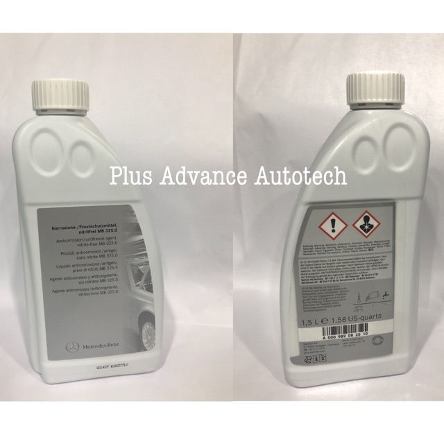 MERCEDES BENZ ANTIFREEZE COOLANT/ ANTIFREEZE MB 325.0 (1.5L) Shopee