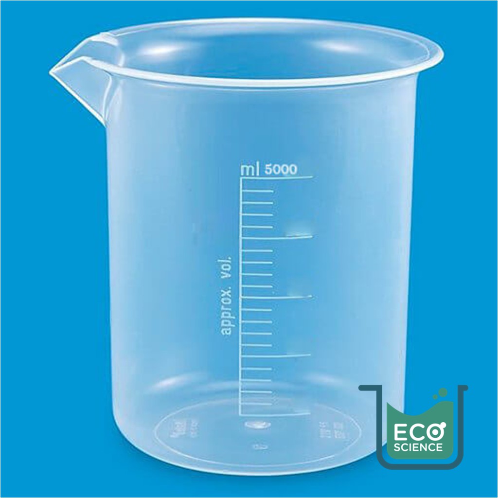Plastic Beaker 5000ml, PREMIUM Grade Shopee Malaysia