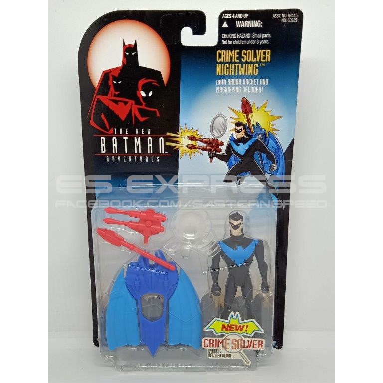 KENNER/HASBRO DC THE NEW BATMAN ADVENTURES [CRIME SOLVER NIGHTWING] |  Shopee Malaysia