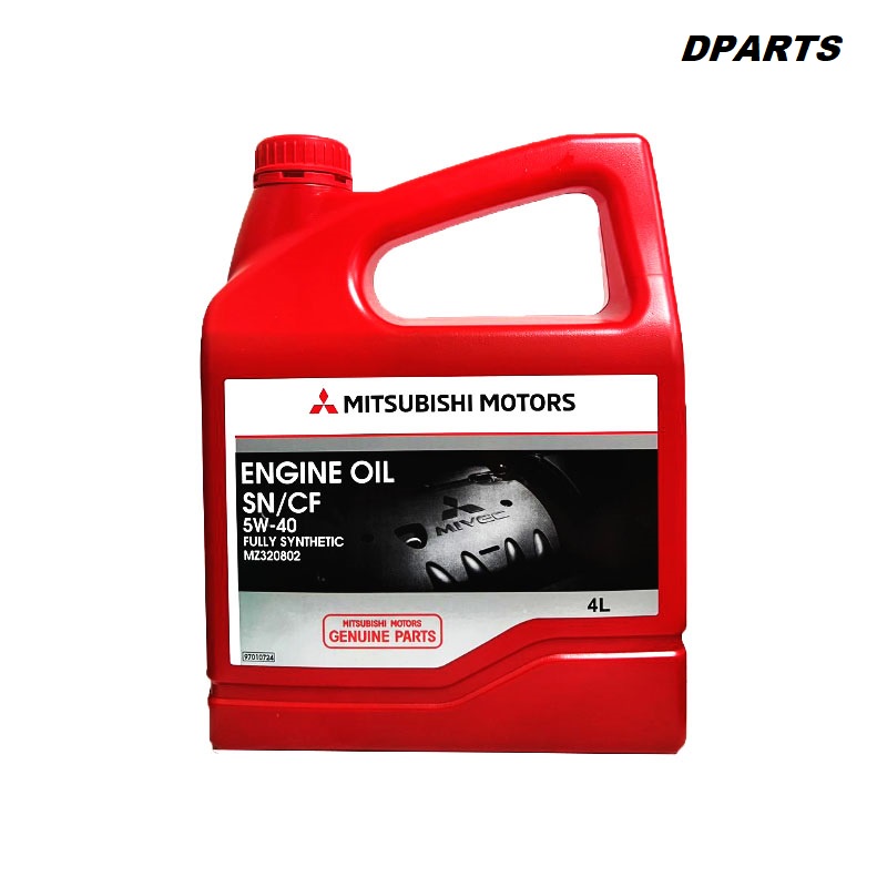 Original Mitsubishi Fully Synthetic Engine Oil SN / CF 5W-40 ( 4L ...