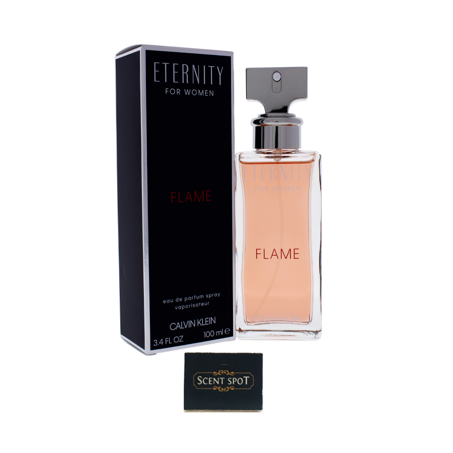 Eternity Flame by Calvin Klein (New in Box) 100ml Eau De Parfum Spray  (Women) | Shopee Malaysia
