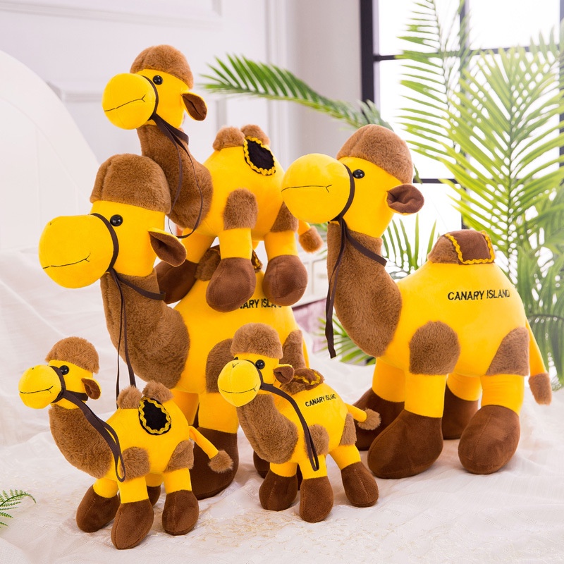 Simulation desert camel plush toy children's pillow birthday gift