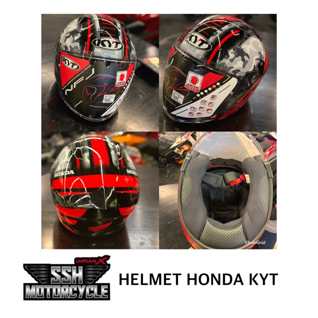 Buy Promotion Honda Kyt Nfj Helmet Limited Edition Seetracker Malaysia