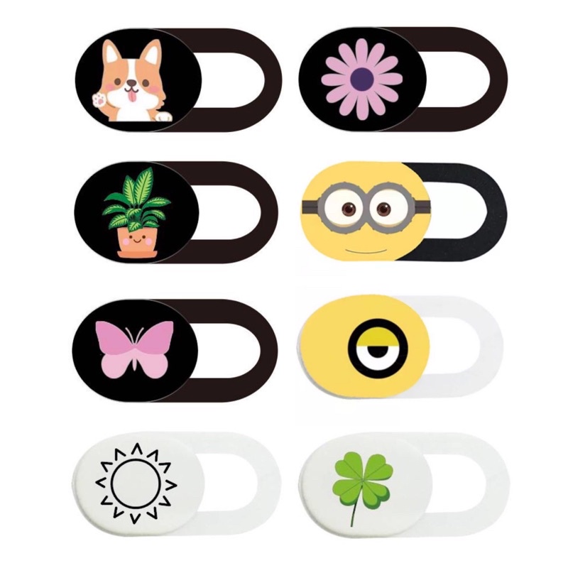 [Special Edition] Camera Cover Sticker Webcam Cover Camera Protector Laptop, Macbook, iPad, HP Smartphone, Tablet Cartoon Cute Sticker Cute Flower Butterfly Corgi Dog