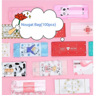 Malaysia Seller/100pcs Nougat & Candy Transparent Mechanical Seal Bag/Heat Seal Cooking Bag/Crispy Packaging Bag