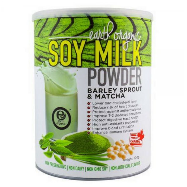 ORGANIC BARLEY SPROUT & MATCHA SOY MILK POWDER (700G) Shopee Malaysia