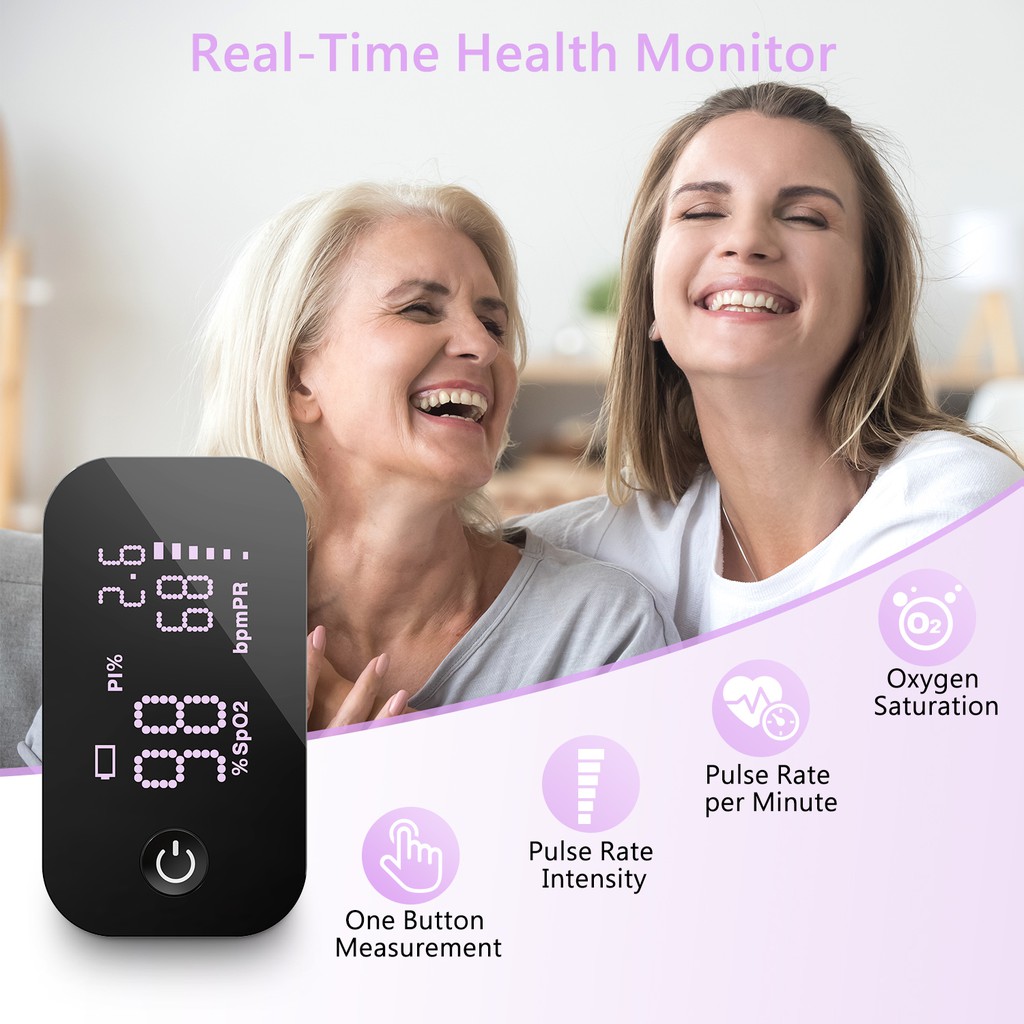 JUMPER Fingertip Pulse Oximeter 500G LED SpO2 PR PI Blood Oxygen Pulse