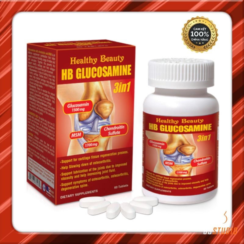 (Genuine) Hb GLUCOSAMIN 3IN1 H60v Joint Nourishing Oral Tablets