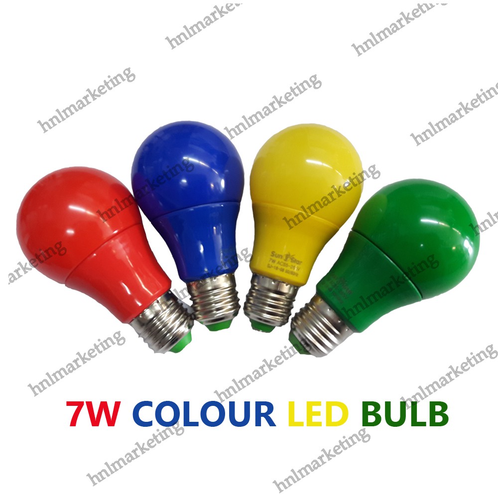 colour led bulb