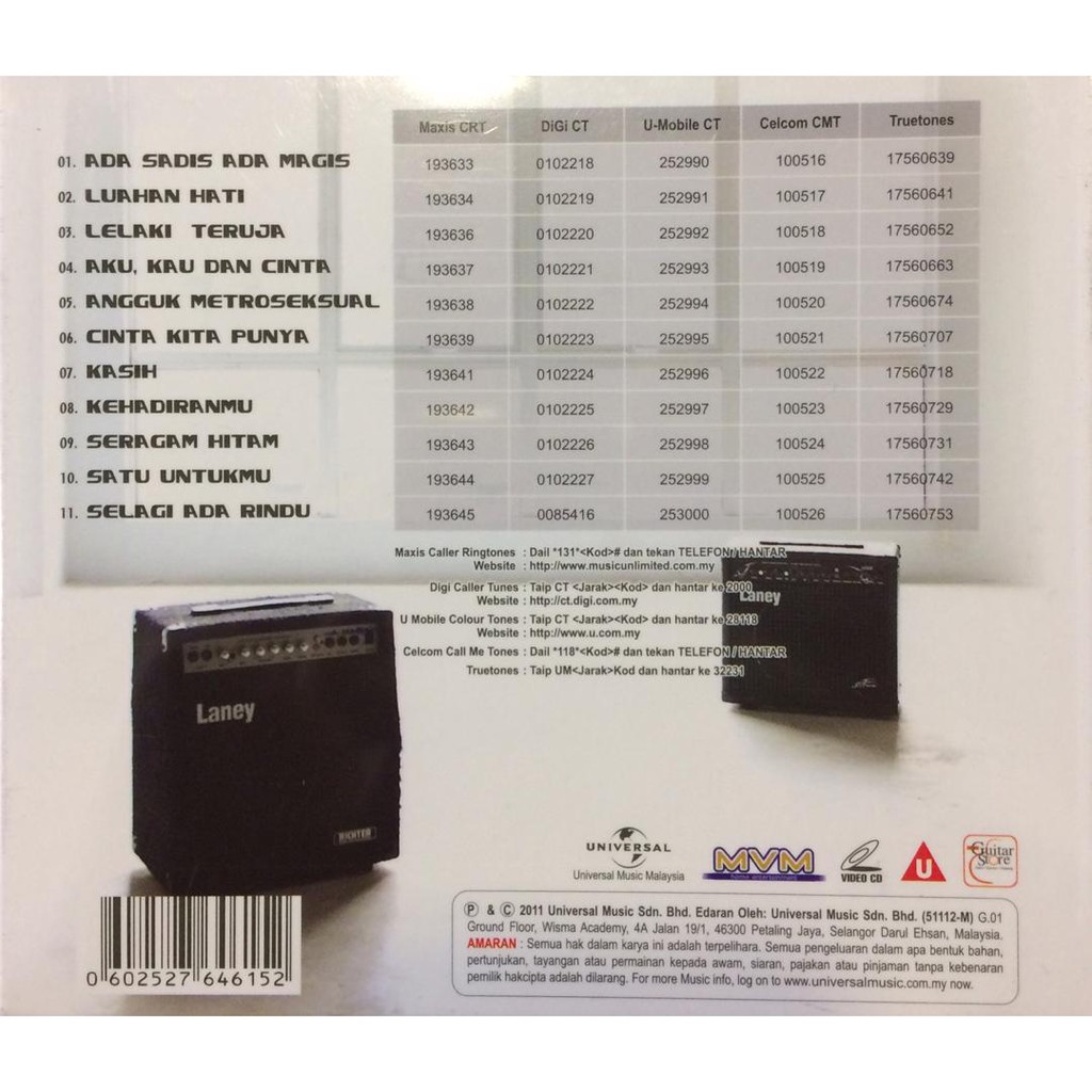 Vcd Album Kristal Luahan Hati Vcd Karaoke Shopee Malaysia