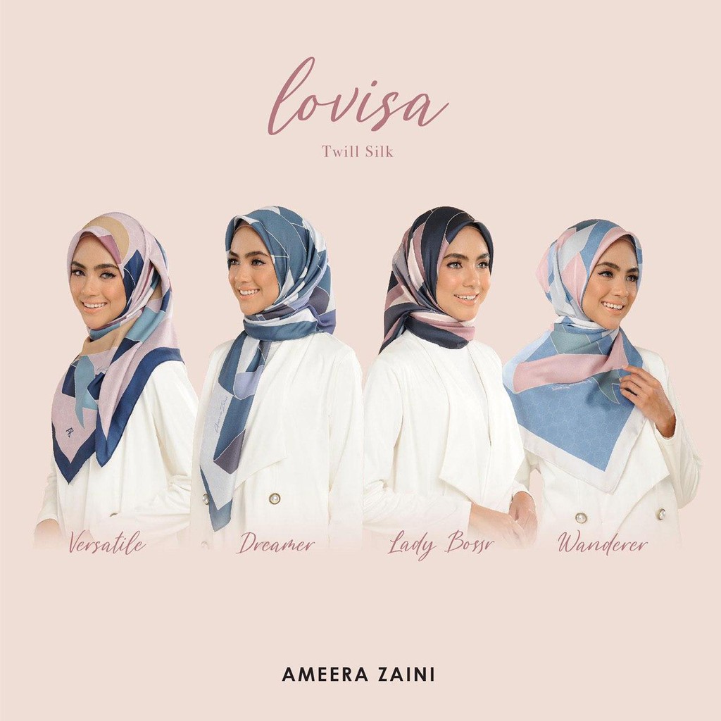 🔥[ORIGINAL]🔥 AZ LOVISA BY AMEERA ZAINI  BAWAL PRINTED 