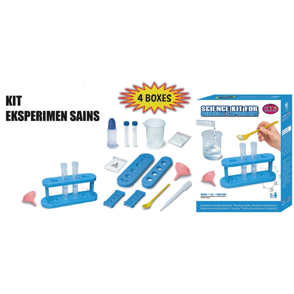 Kit Eksperimen Sains Science Kit For Chemical Experiment Shopee