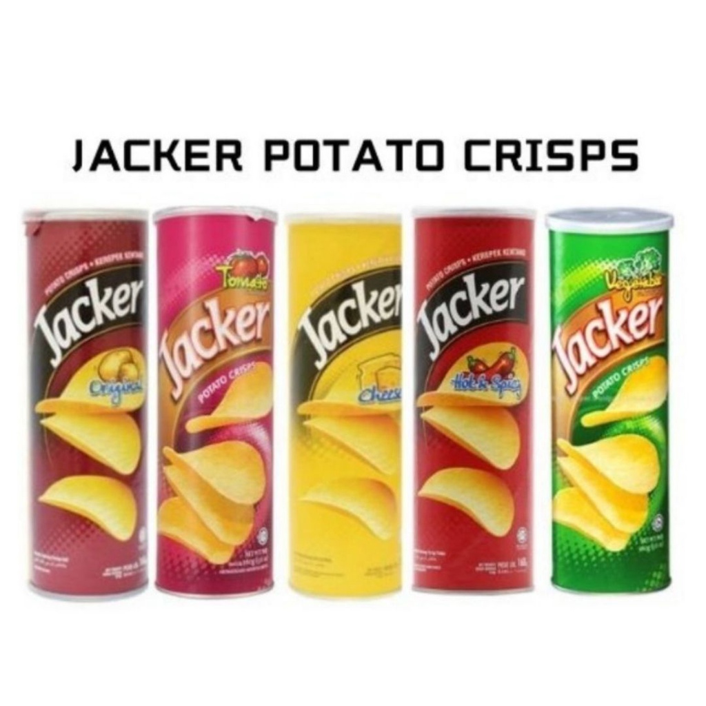 JACKER薯片 Jacker Potato Crisps (Vegetable/Original/Cheese/Hot & Spicy