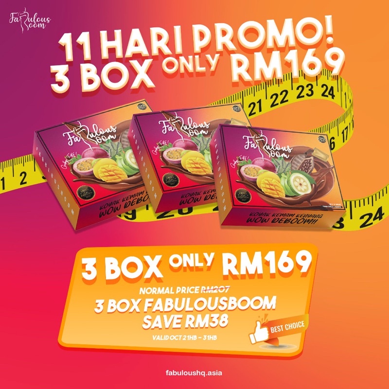 Fabulous boom October Promo New Edition | Shopee Malaysia