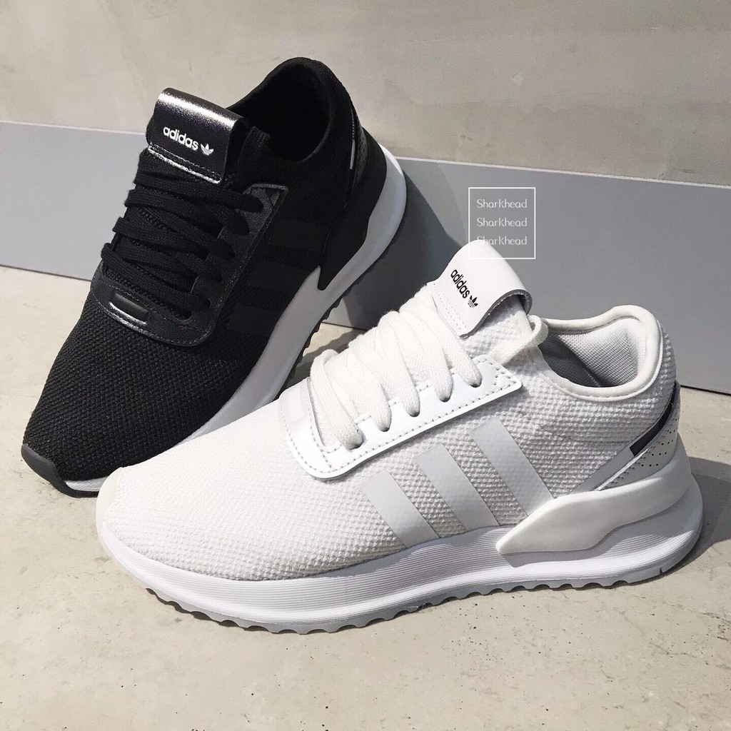 u path run adidas black