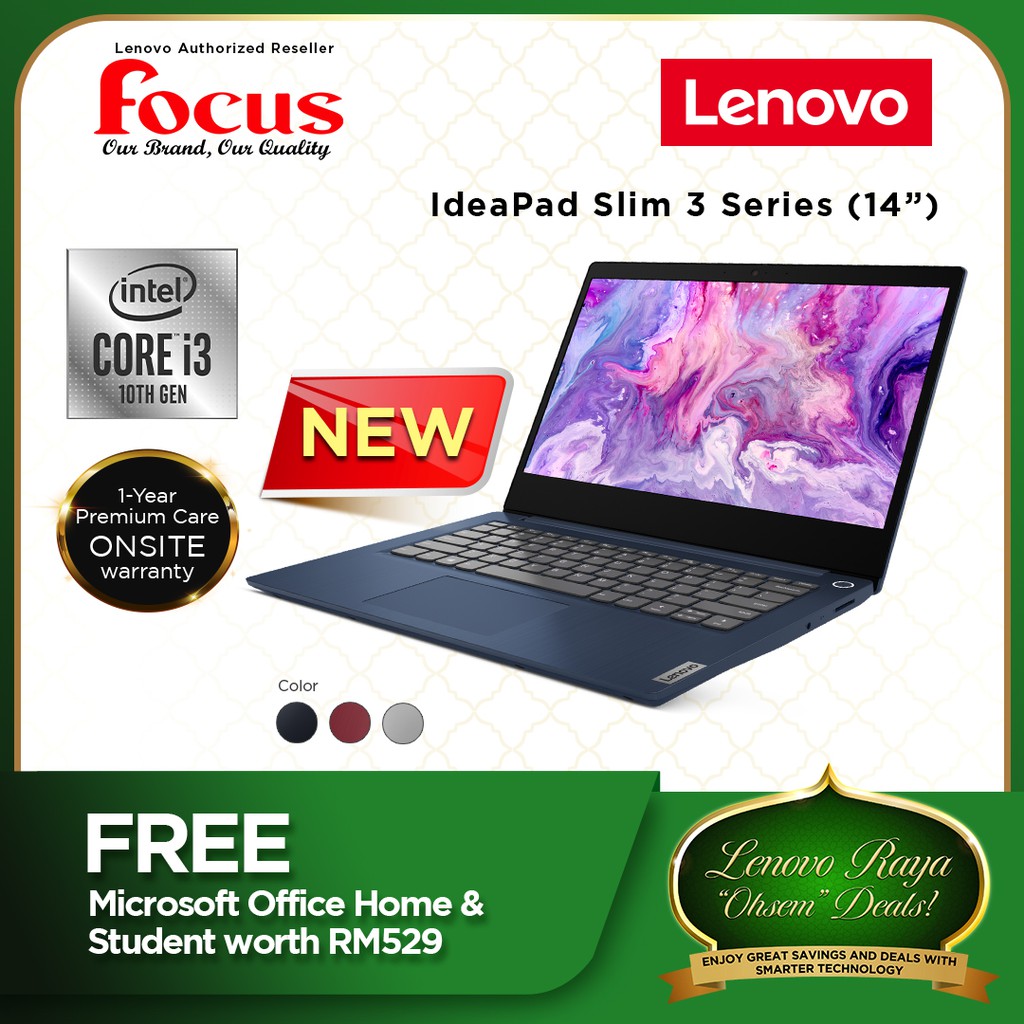 Lenovo Ideapad S340 14iil05 81wd0002mj 14 Fhd Abyss Blue I3 1005g1 4gb 256gb Ssd Intel W10 Shopee Malaysia