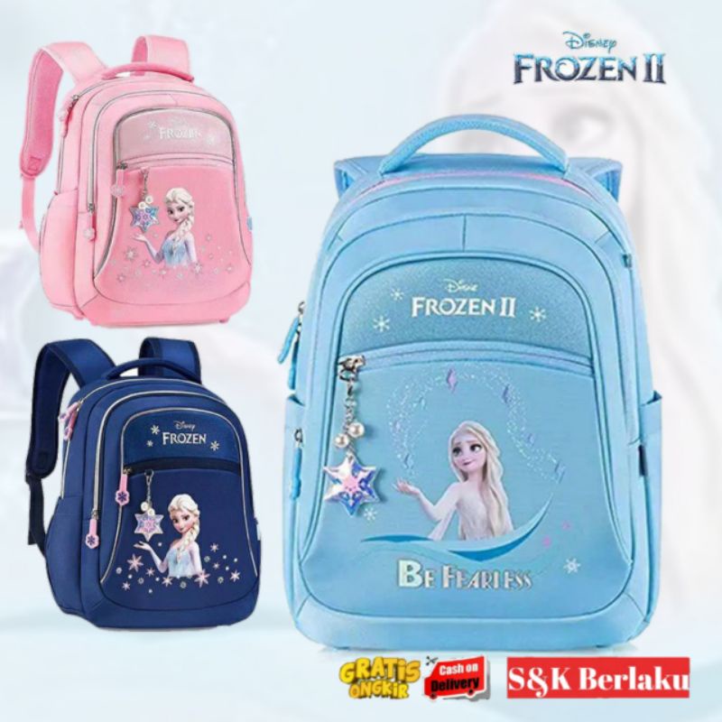 Frozen 3D School Backpack for Kids – Stylish & Spacious Bag for Girls