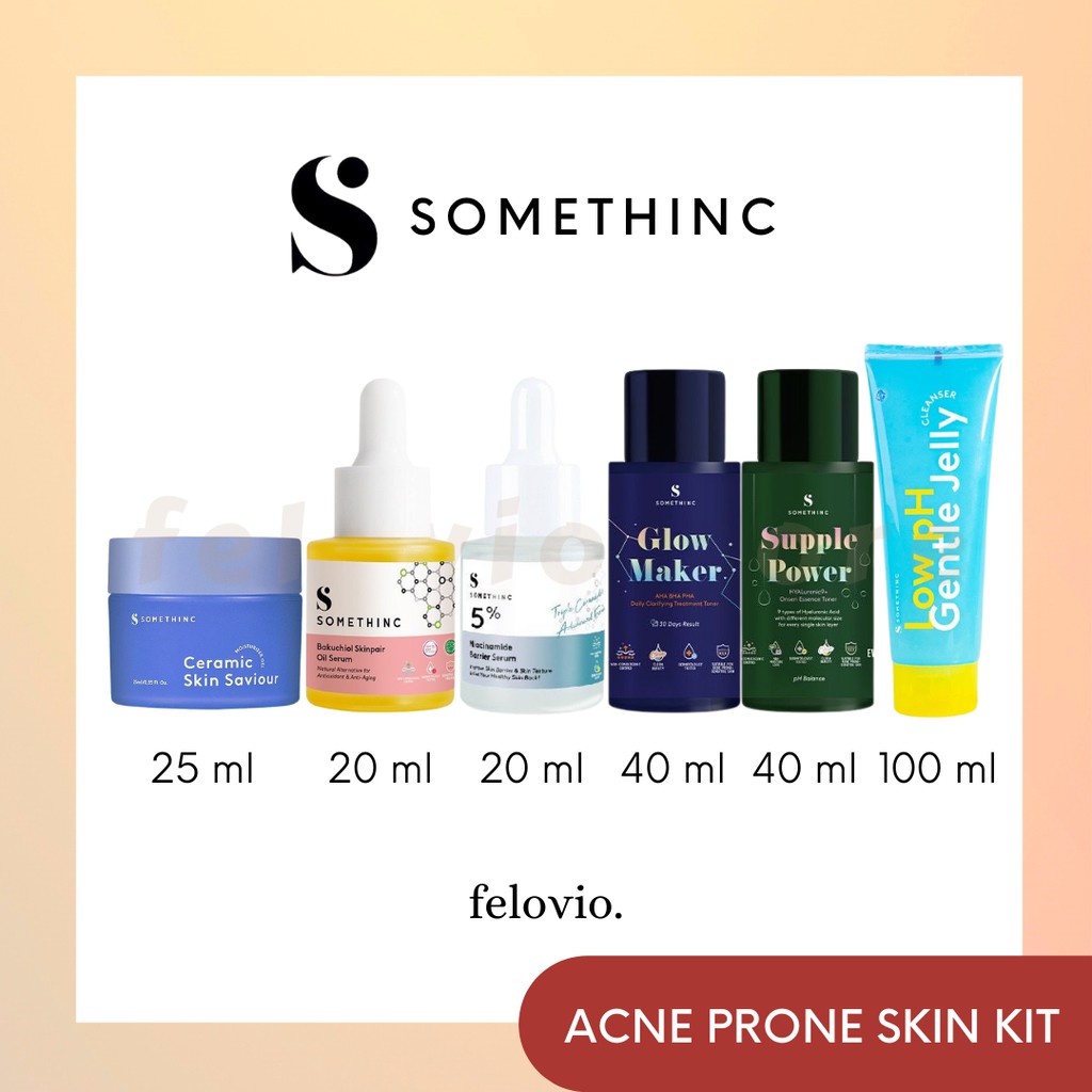 Somethinc ACNE PRONE SKIN KIT (ACNE SKIN Care) Shopee Malaysia