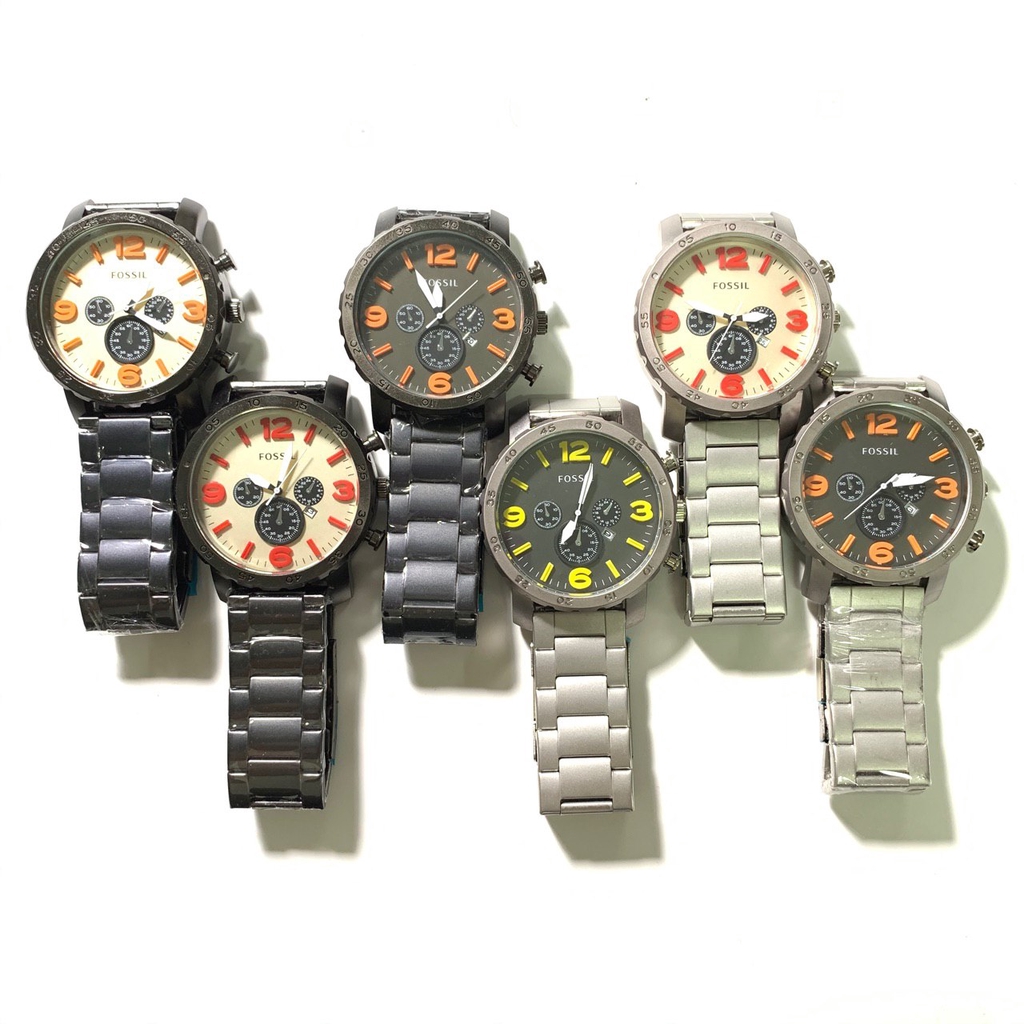D22 Crayon Colour Stainless Steel Watches For Men And Women Jam Tangan Besi Lelaki Dan Perempuan Shopee Malaysia