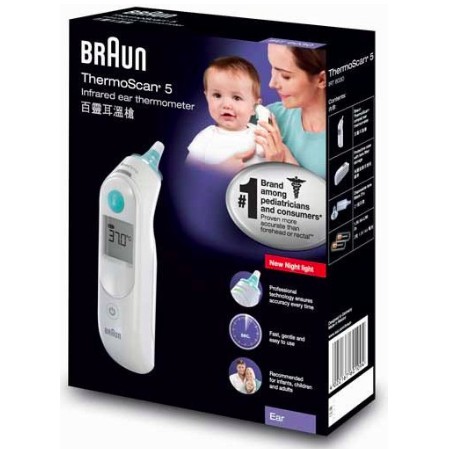 braun thermoscan 5 ear thermometer