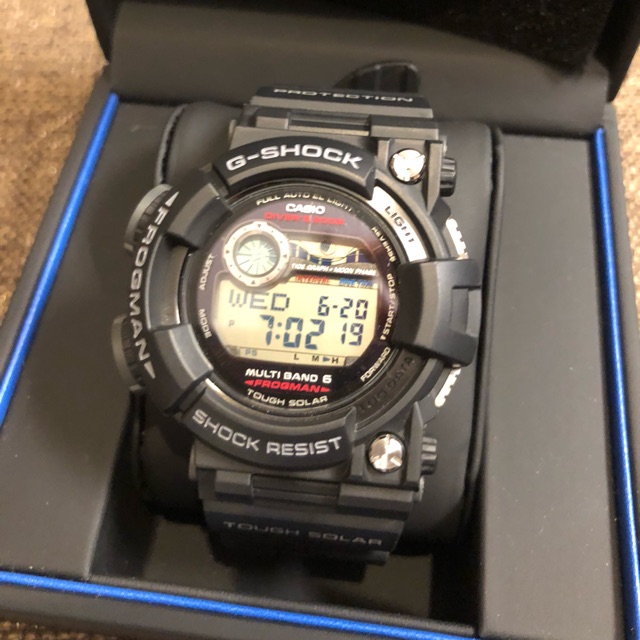 g shock frogman original vs copy