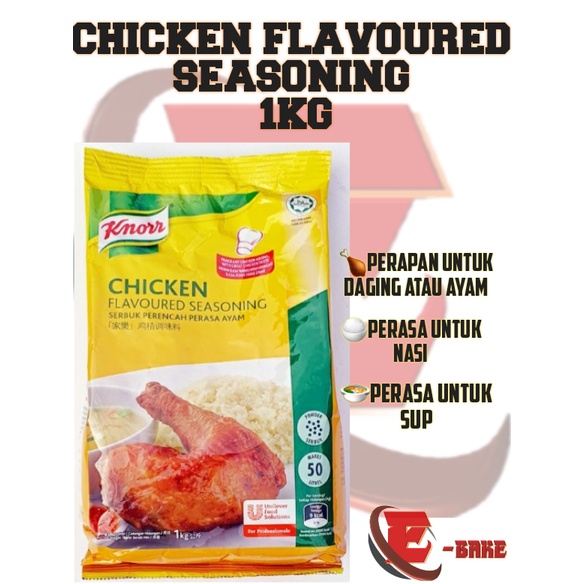 KNORR CHICKEN FLAVOURED SEASONING 1KG HALAL Shopee Malaysia