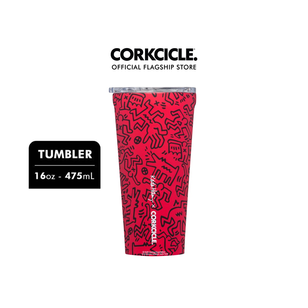 Corkcicle Artist Collection Tumbler Keith Haring Street Art (16oz
