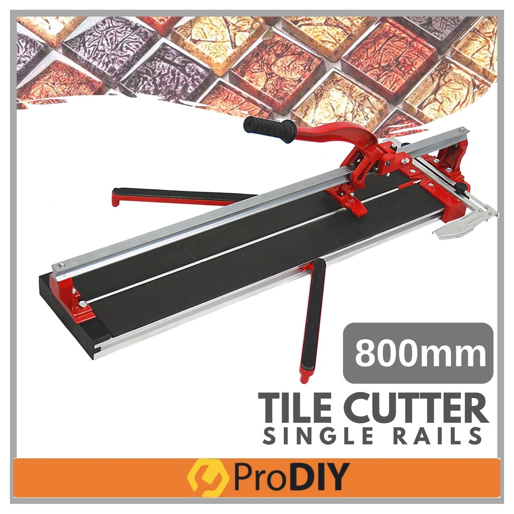 D-01 800mm Manual Single Rail Mozaic Tile Cutter Pemotong Machine
