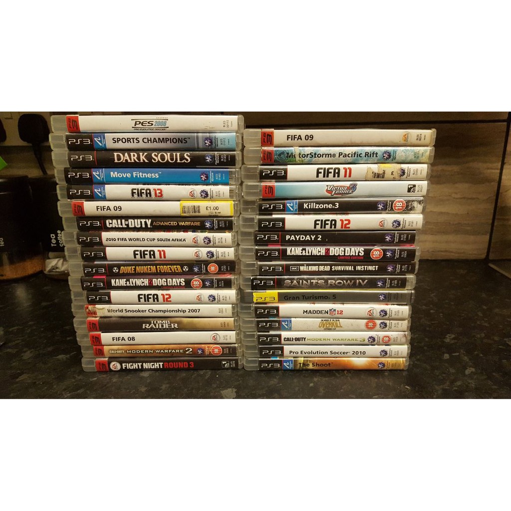 (second Hand) Ps3 Games Lot 2 Playstation 3 Shopee Malaysia