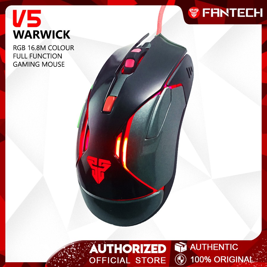 FANTECH V5 WARWICK USB Gaming Mouse 6 Buttons 3200DPI FANTECH V5 WARWICK USB Gaming Mouse 6 Buttons 3200DPI