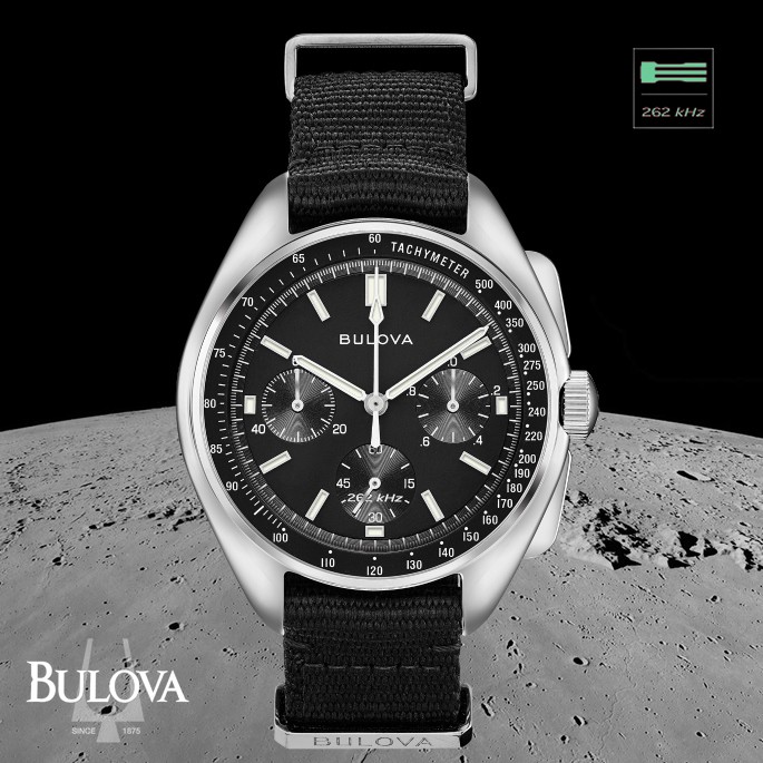 bulova high frequency sport stainless steel men's watch