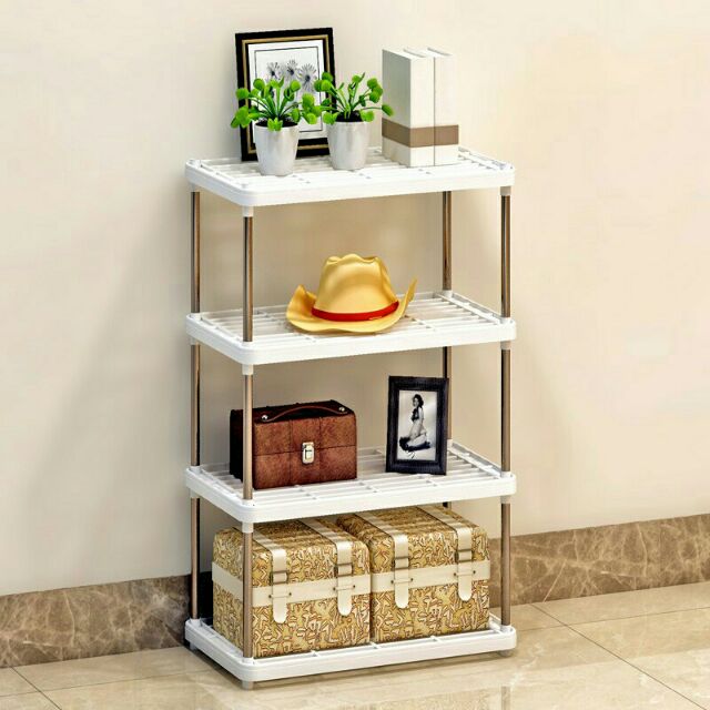  Rak Letak Barang  Dapur 4 Layer Kitchen Shelf Storage 