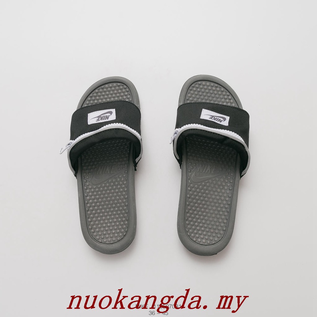 nike slippers with pocket