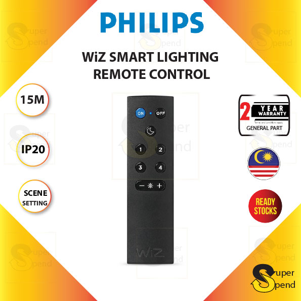 Philips WiZ Smart Lighting Remote Control Shopee Malaysia