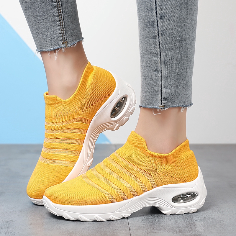 yellow sneakers for ladies