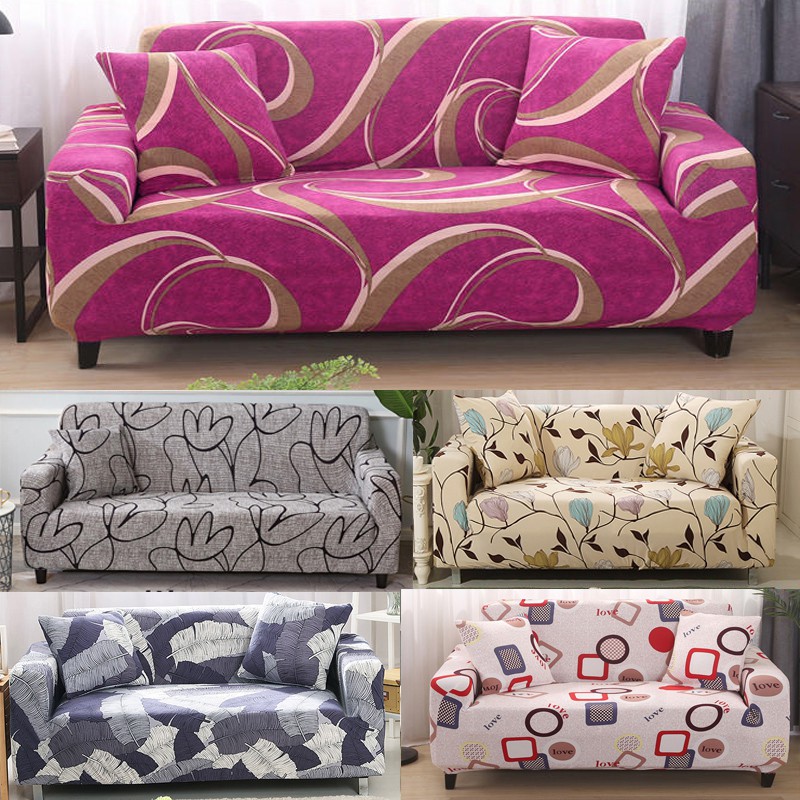 Sofa Cover 1 2 3 4 Seater Sarung Sofa Cover Couch SlipCover Covers Protector Shopee Malaysia