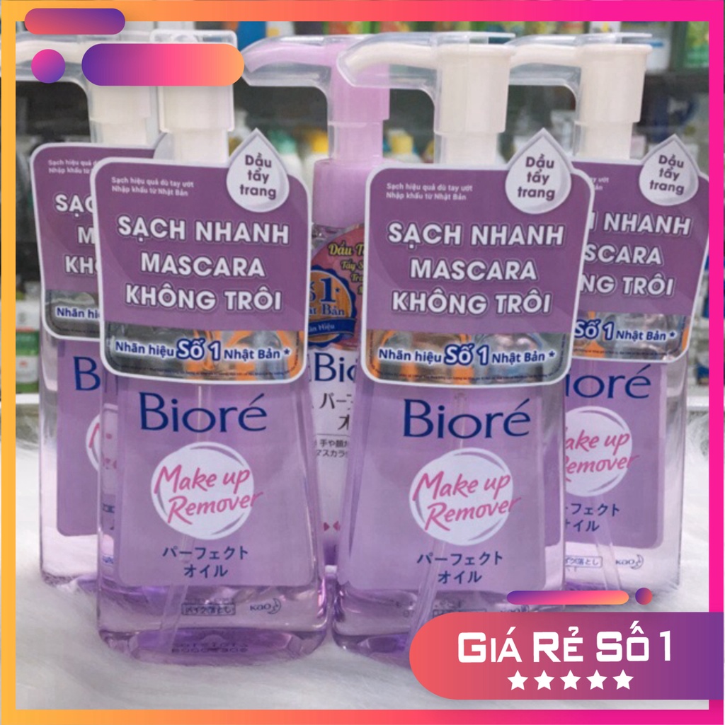 Genuine Japanese Biore Makeup Remover Cleansing Oil 150ml date 2022