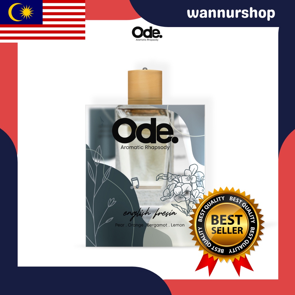 Buy Air Freshener English Freesia Ode Scents Exclusive Fragrance By Saharul Ridzwan For Home And Car Seetracker Malaysia